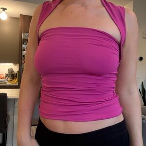 Aritzia Pink Tank Top